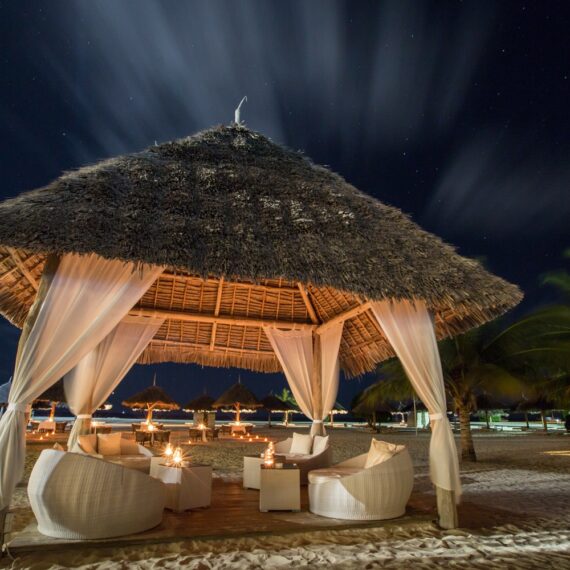 Dîner sur la plage